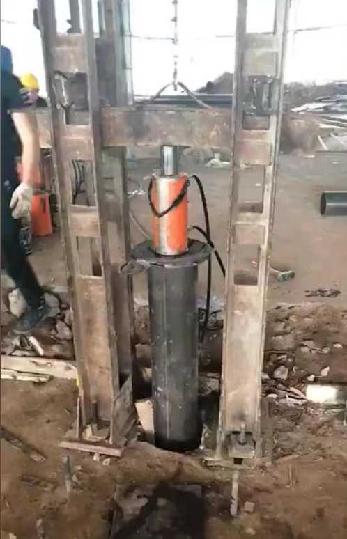 聊城阳谷县钢管桩加固