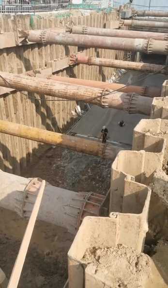 聊城阳谷县管廊降水