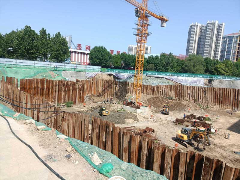 聊城阳谷县钢板桩