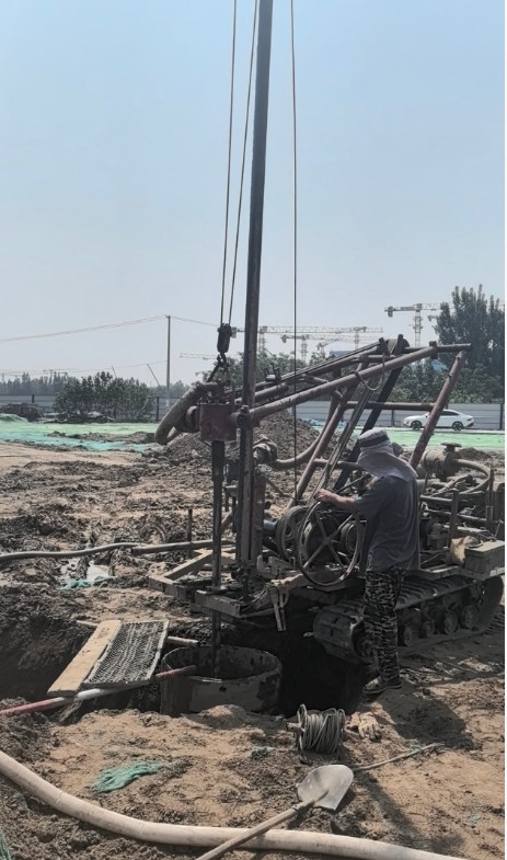聊城阳谷县工地打井